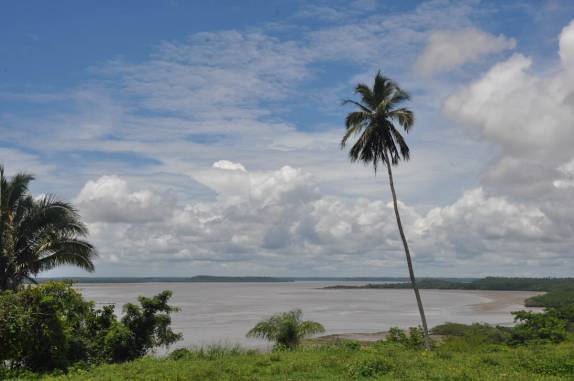 Vista para a baía, em Alcântara - MA